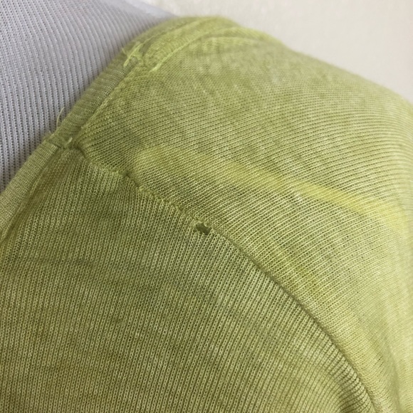 ‼️CLEARANCE‼️ Free People We the Free Yellow Knit Comfy Shirt - Picture 8 of 8